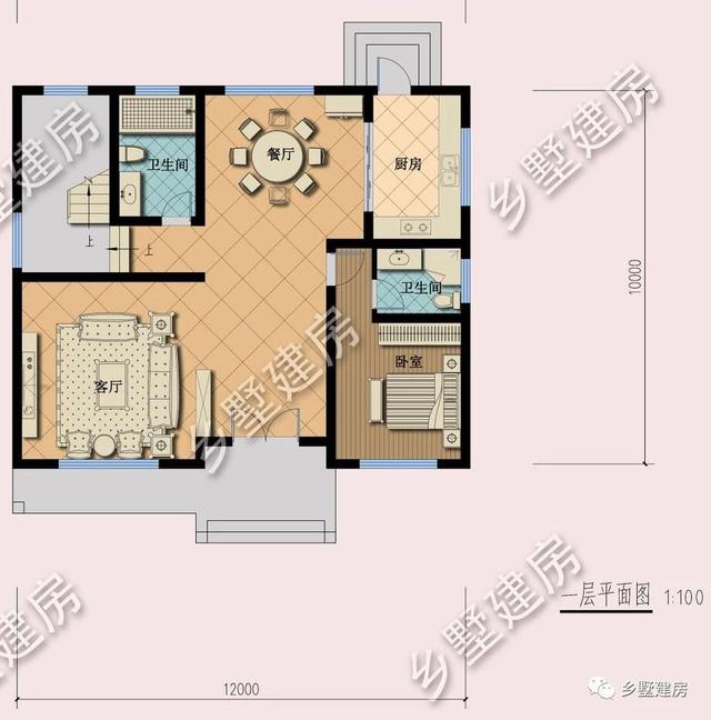 兩層農村小別墅設計圖，簡單大方的實用款才是最適合農村自建的