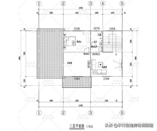 8套中式風格農村別墅設計圖，經濟舒適又好看