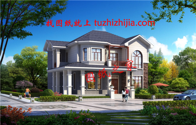 2019年12&times;10米農(nóng)村二層樓房設(shè)計(jì)圖，外觀優(yōu)雅，戶型合理