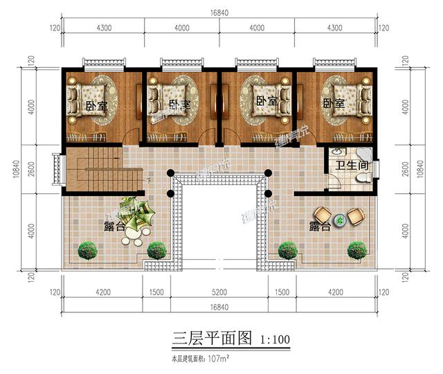 在農村建一棟中式四合院，給父母養老最合適不過了，自己住著也方便。