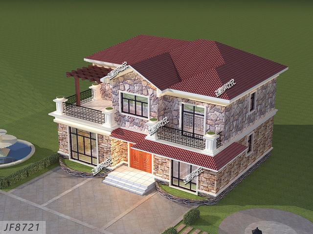 二層框架農村自建房，25萬建村里一棟，人人看了都羨慕。