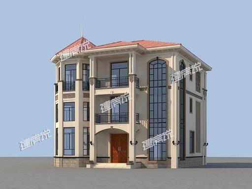 花60萬建的豪宅，在村里只能算是普通家庭，在村里還排不上名次。