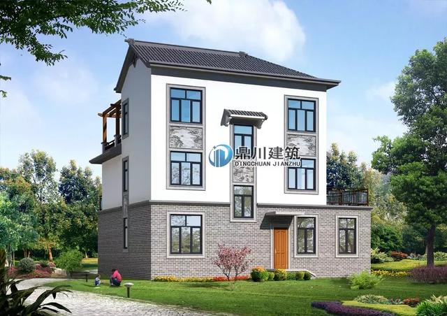 精選農村9款經典別墅戶型，第一款、第九款都是共堂屋雙拼別墅，包你喜歡！