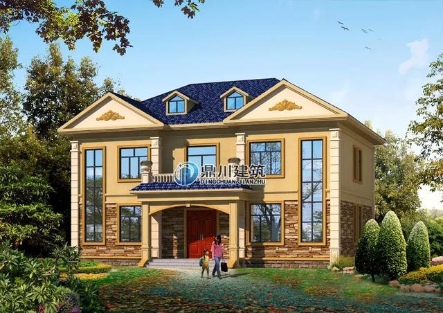 精選農村9款經典別墅戶型，第一款、第九款都是共堂屋雙拼別墅，包你喜歡！