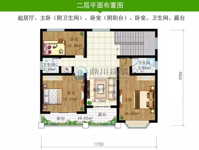 精選農村9款經典別墅戶型，第一款、第九款都是共堂屋雙拼別墅，包你喜歡！