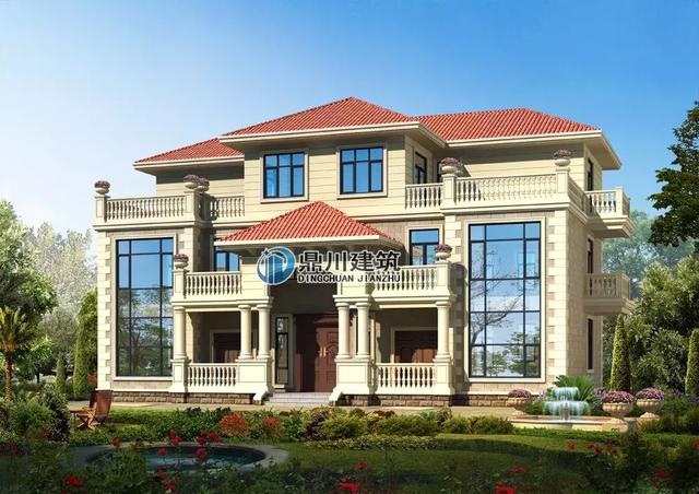 精選農村9款經典別墅戶型，第一款、第九款都是共堂屋雙拼別墅，包你喜歡！