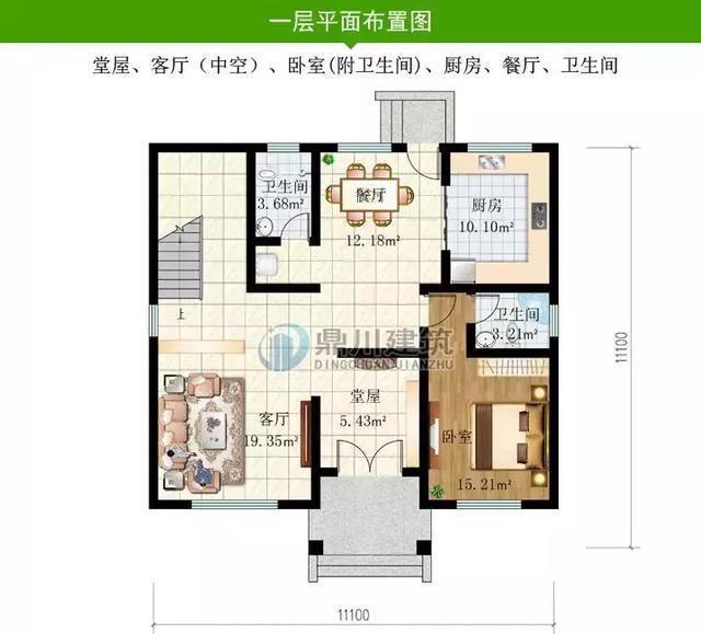 精選農村9款經典別墅戶型，第一款、第九款都是共堂屋雙拼別墅，包你喜歡！