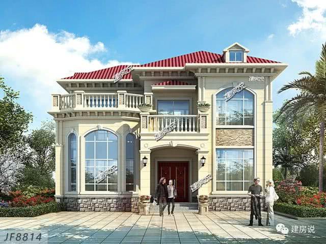 花33萬(wàn)建了棟漂亮二層歐式別墅，外觀清新靚麗，室內(nèi)布局贊，四方八鄰繞路來(lái)參觀