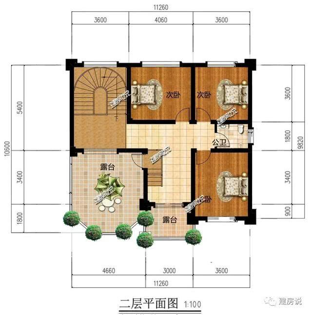 花33萬(wàn)建了棟漂亮二層歐式別墅，外觀清新靚麗，室內(nèi)布局贊，四方八鄰繞路來(lái)參觀