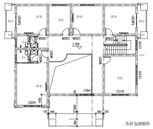 農(nóng)村三層歐式別墅設(shè)計圖，滿屏的華貴氣息，適合所有人的戶型，建造的效果比效果圖還要漂亮。