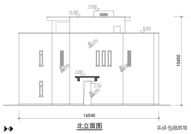 二層現代風格別墅，既舒適實用又簡潔耐看，全村第一棟，引領別墅新潮流！