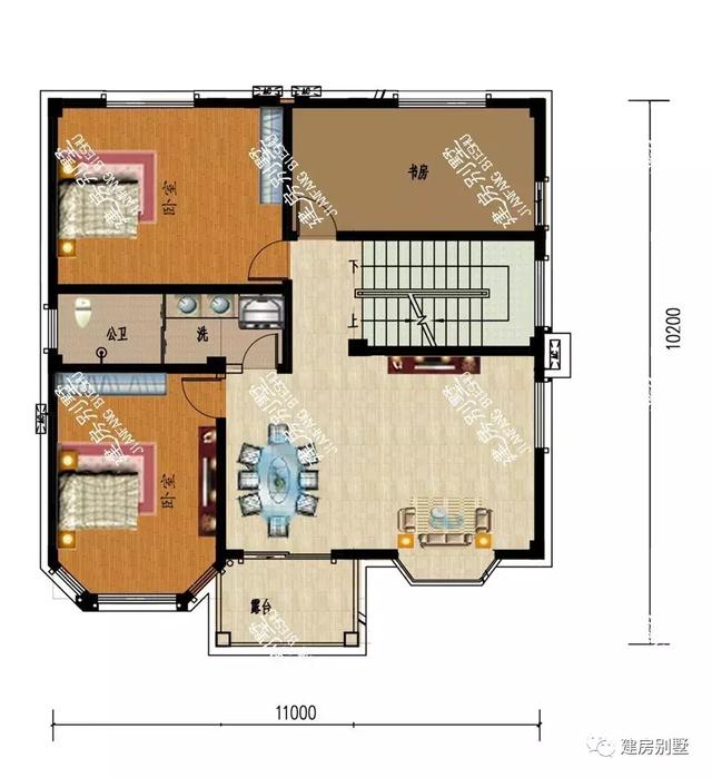 兩棟農村自建房，面寬相同，建第二款只要20來萬，不能再錯過了！