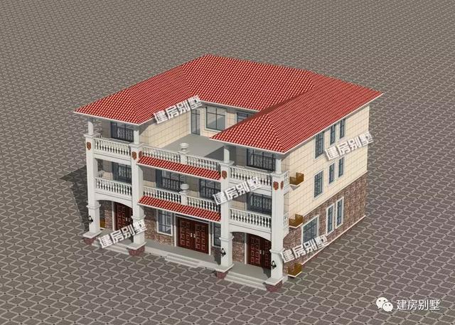 共堂屋設計的三層雙拼別墅戶型，滿足您的需求。