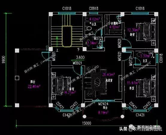 8套10米進(jìn)深左右的農(nóng)村別墅設(shè)計(jì)圖，無論選二層還是三層的，人人看了都羨慕。