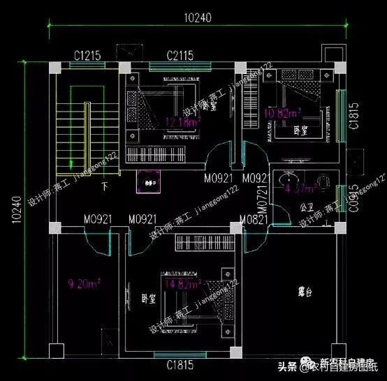 8套10米進(jìn)深左右的農(nóng)村別墅設(shè)計(jì)圖，無論選二層還是三層的，人人看了都羨慕。