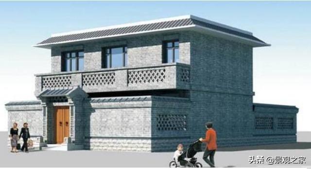 帶前后院的二層農(nóng)村自建房，兩種不同建造風(fēng)格，你喜歡哪套呢？