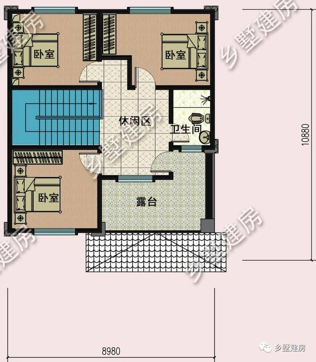 占地僅94平的農村三層歐式別墅，美觀大方，造價又低，看過的人沒有說不漂亮的！