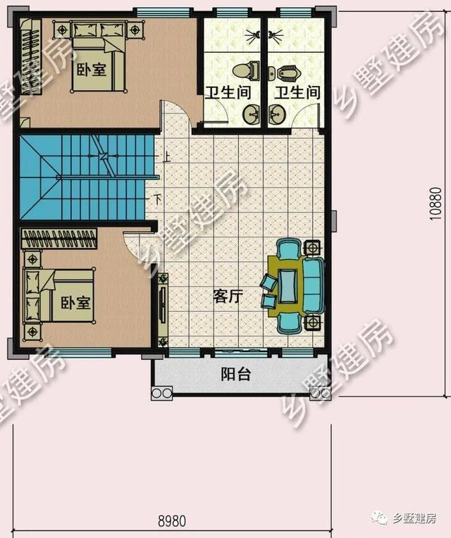 占地僅94平的農村三層歐式別墅，美觀大方，造價又低，看過的人沒有說不漂亮的！