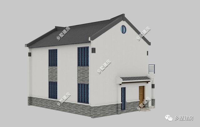 花20萬(wàn)左右建新中式徽派農(nóng)村二層小別墅，給父母養(yǎng)老最合適不過(guò)了！