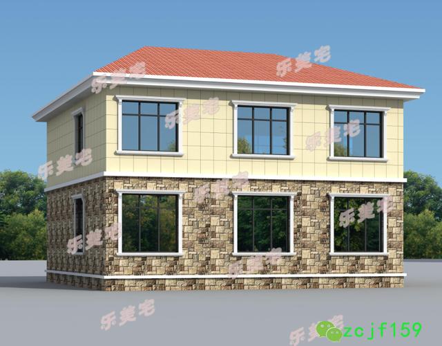 2026新款二層小樓設計圖，經典耐看還實用，錯過就真的太可惜了。