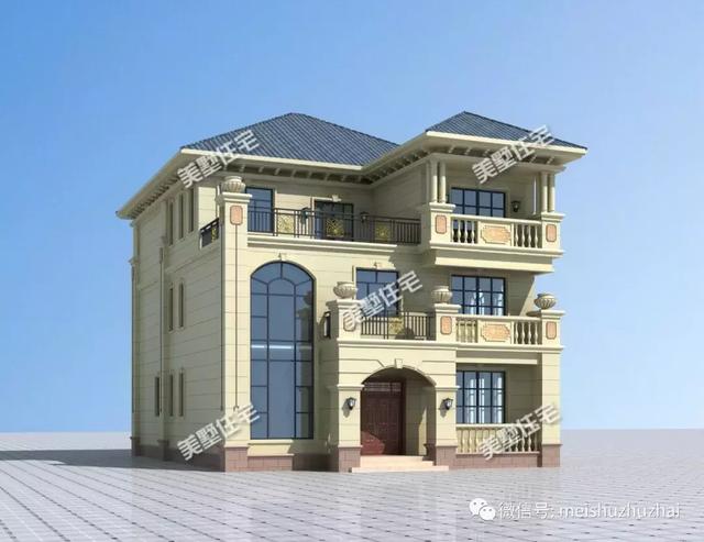 開間11米的三層別墅設計圖，帶有8間臥室和棋牌室，適合你嗎？