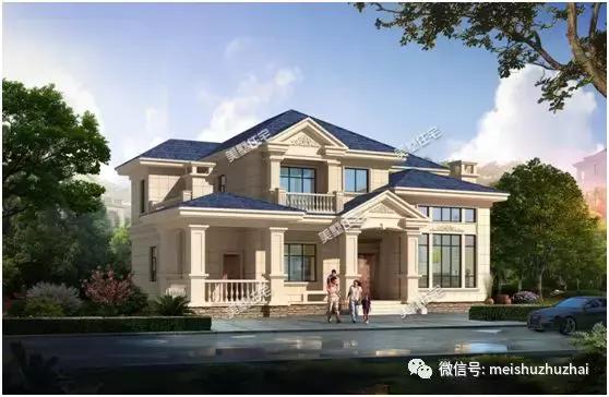 5套在農村受歡迎的二層小樓設計圖，款款帶挑高客廳，外觀靚麗不輸豪宅