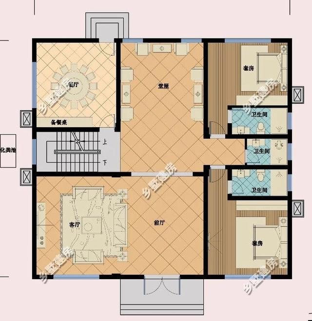 經典中式三層別墅自建房，外觀古樸秀麗,村里人都羨慕