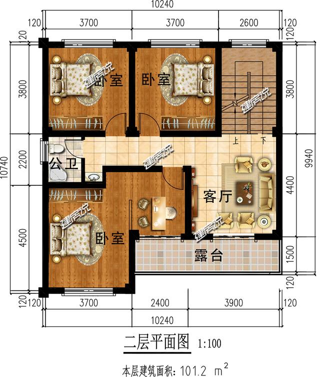 一棟美美的現代風別墅，只需二三十萬，就可以享受高品質的生活！