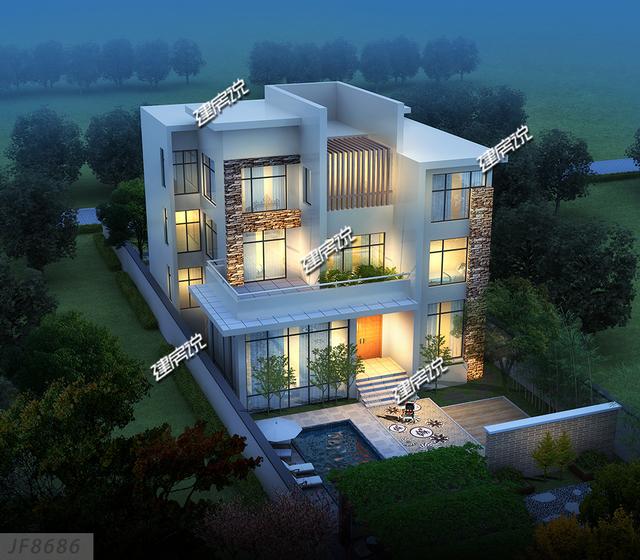 在村里建一棟現(xiàn)代風(fēng)別墅，人人都夸你有錢！
