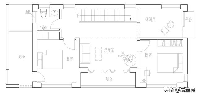 150平二層簡約現(xiàn)代別墅，外觀精致大氣，在北京30萬就能蓋成。