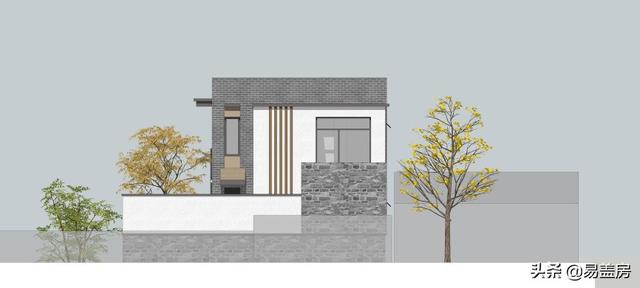 150平二層簡約現(xiàn)代別墅，外觀精致大氣，在北京30萬就能蓋成。