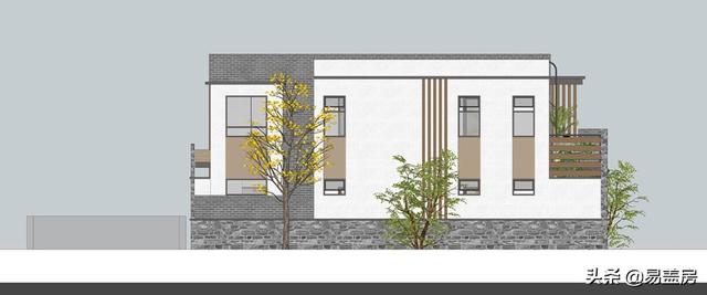 150平二層簡約現(xiàn)代別墅，外觀精致大氣，在北京30萬就能蓋成。