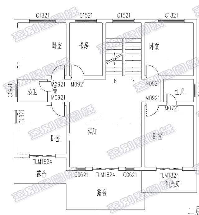 30萬以內農村新穎二層自建房，二樓主臥的陽光房最搶眼。