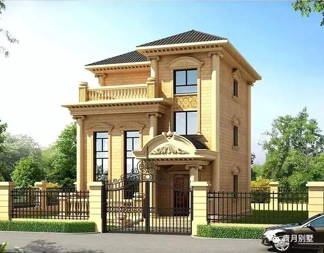 占地96平三層小別墅設計圖，精致漂亮，有一所這樣的房子，絕不愿在城里買房。