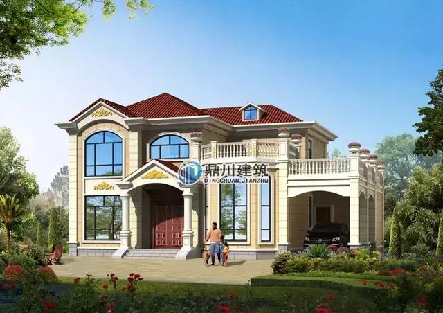 8套新穎帶露臺的別墅設計圖，外觀和布局來看都很滿足農村的生活需求