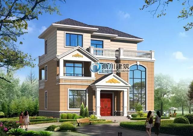 8套新穎帶露臺的別墅設計圖，外觀和布局來看都很滿足農村的生活需求