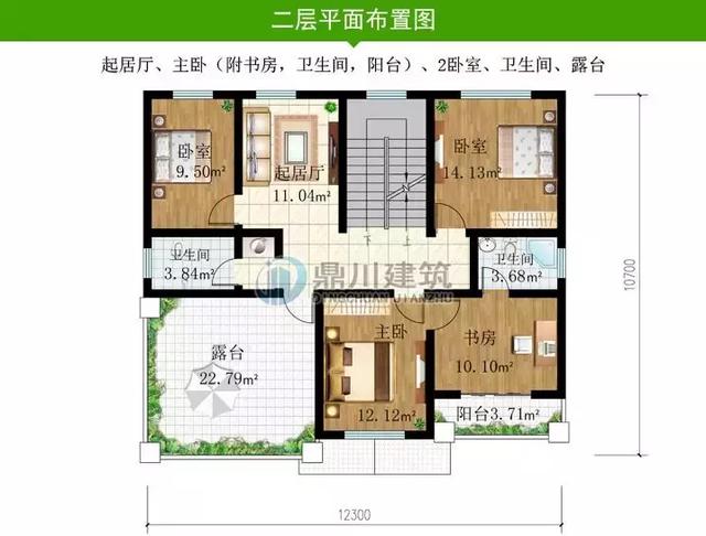 8套新穎帶露臺的別墅設計圖，外觀和布局來看都很滿足農村的生活需求