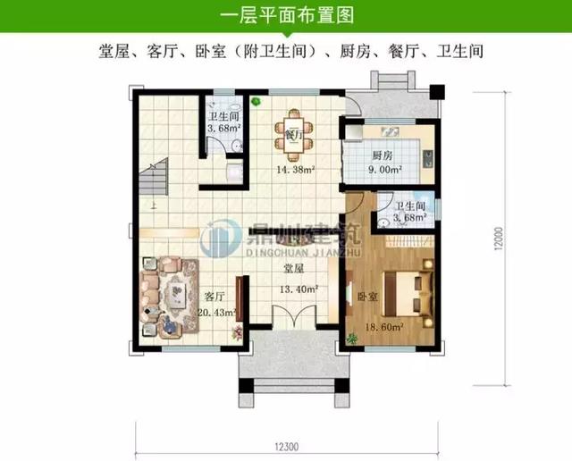 8套新穎帶露臺的別墅設計圖，外觀和布局來看都很滿足農村的生活需求