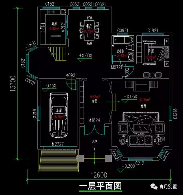 25萬農村二層現代時尚小樓設計圖，露臺精美大方，越看越喜歡。