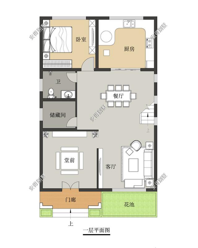 二層現代中式小別墅，外觀耐看大方，造價實惠，很適合農村自建。