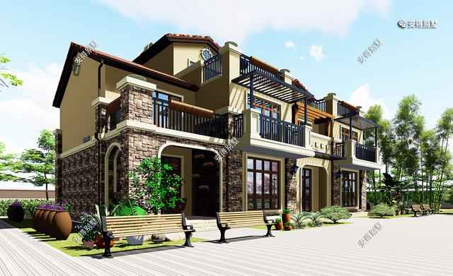 精選兩棟三層歐式別墅，非常豪華氣派，你更喜歡哪一套呢？