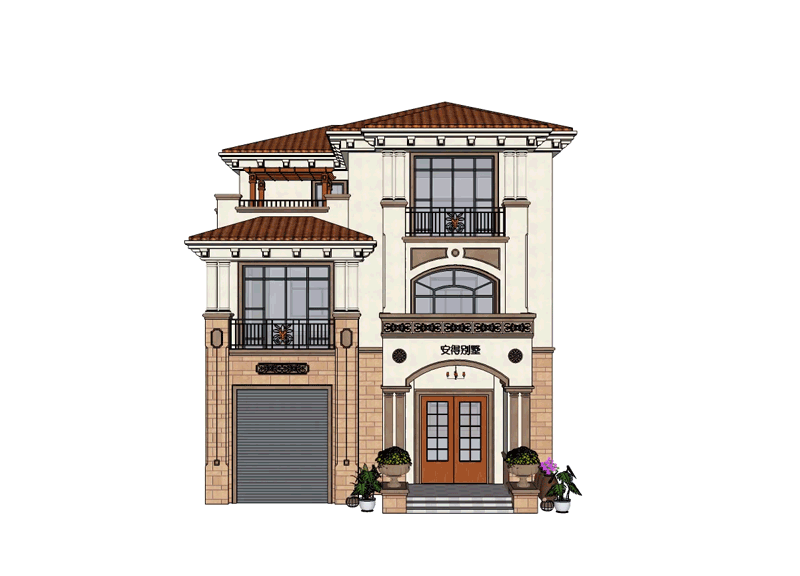 精選兩棟三層歐式別墅，非常豪華氣派，你更喜歡哪一套呢？