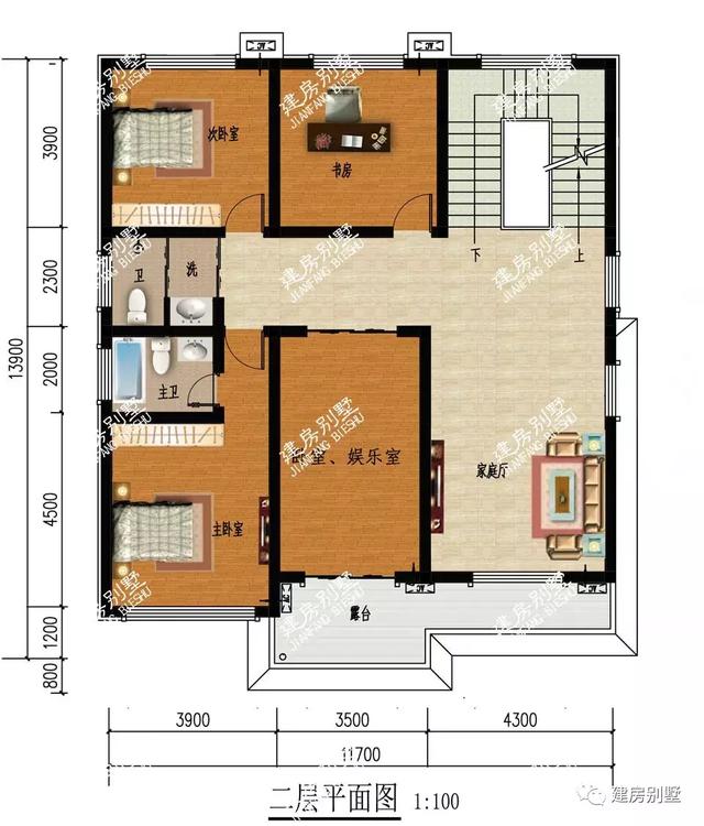 兩棟面寬接近的三層農村自建房，誰看誰喜歡。