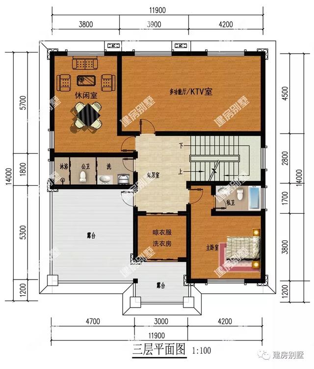 兩棟面寬接近的三層農村自建房，誰看誰喜歡。