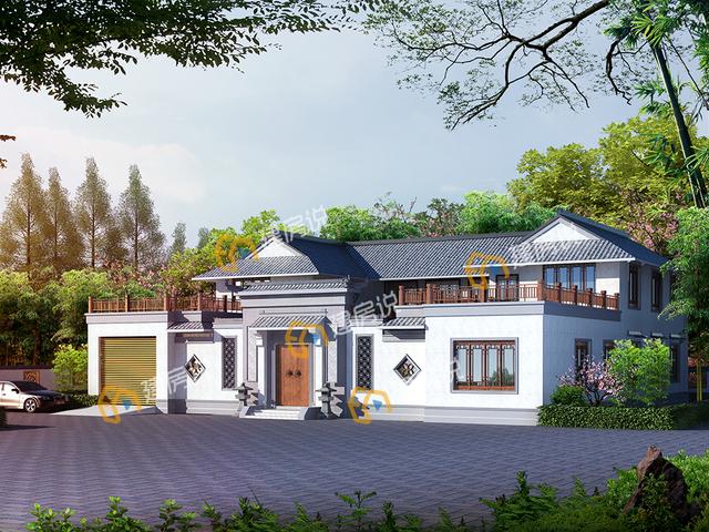 漂亮大氣的四合院別墅，40歲能夠擁有一棟，人生圓滿了！