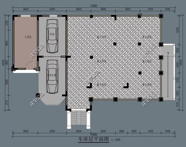 精選22套農村別墅設計圖，帶半開放式車庫，隨便建一棟，十里八鄉的人都繞路來看。