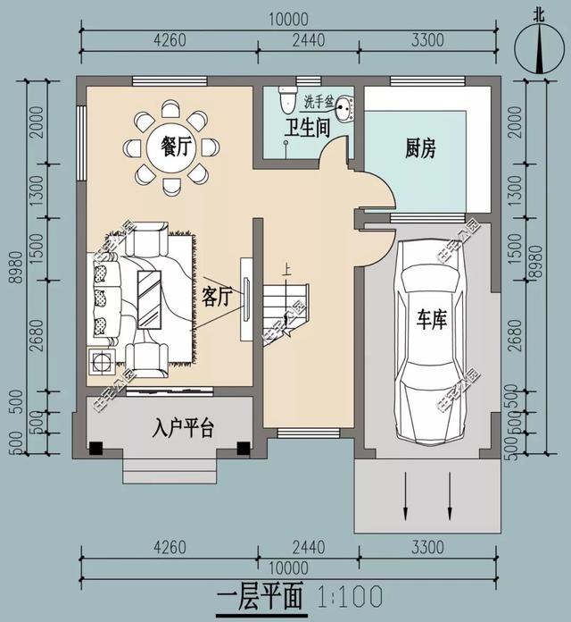 精選22套農村別墅設計圖，帶半開放式車庫，隨便建一棟，十里八鄉的人都繞路來看。