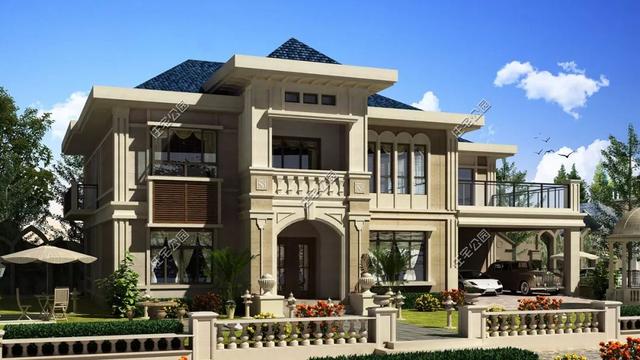 精選22套農村別墅設計圖，帶半開放式車庫，隨便建一棟，十里八鄉的人都繞路來看。