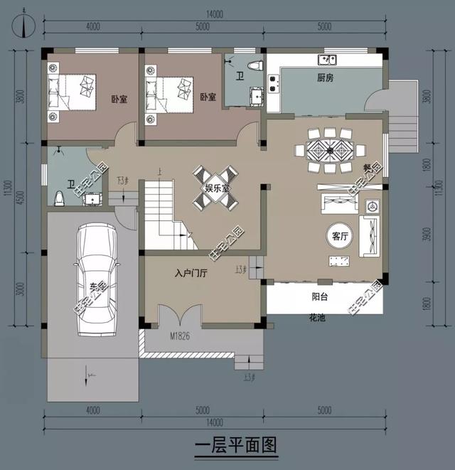 精選22套農村別墅設計圖，帶半開放式車庫，隨便建一棟，十里八鄉的人都繞路來看。