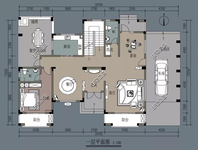 精選22套農村別墅設計圖，帶半開放式車庫，隨便建一棟，十里八鄉的人都繞路來看。